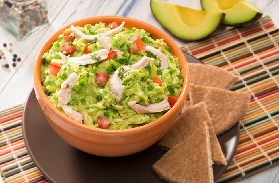 Guacamole Con Pollo Avocados From Mexico