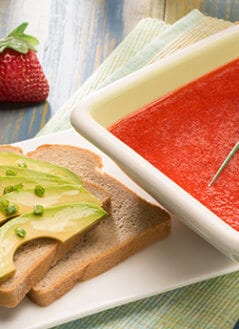 Sopa de Fresas