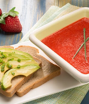 Sopa de Fresas