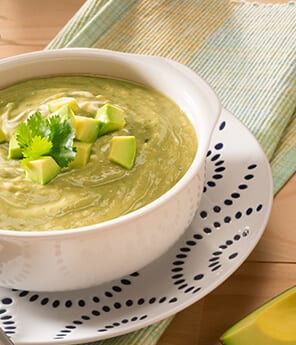 Sopa de Aguacate y Cilantro