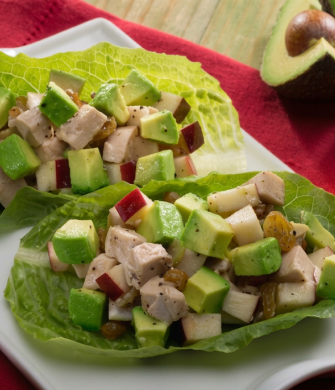 Avocado Chicken Waldorf Salad