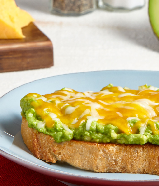 Avocado Toast with Cheese