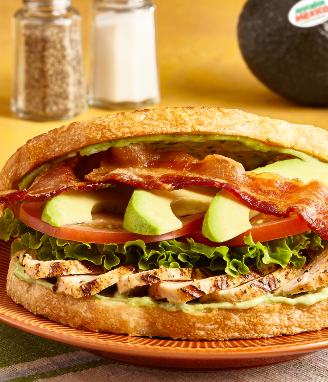 Grilled Chicken and Avocado BLT