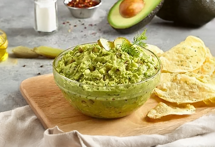 Dill Pickle Guacamole