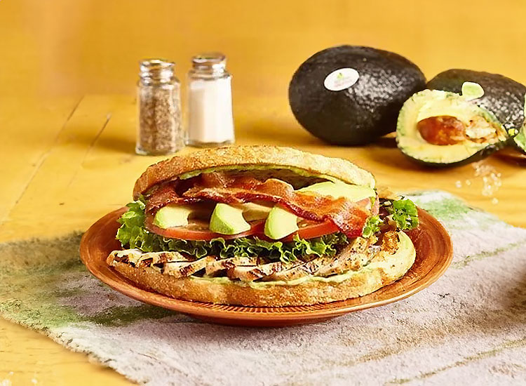 Grilled Chicken and Avocado BLT