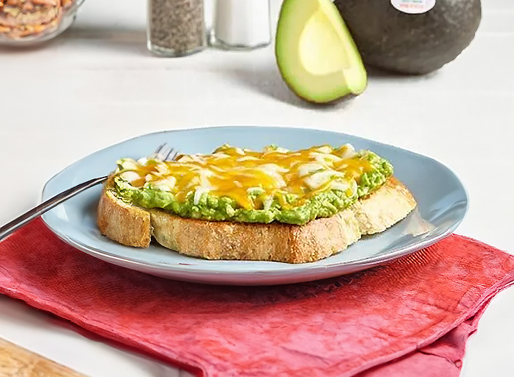 Avocado Toast with Cheese
