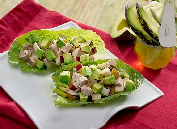 Avocado Chicken Waldorf Salad