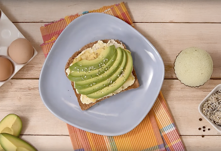 Everything Avocado Toast with Egg