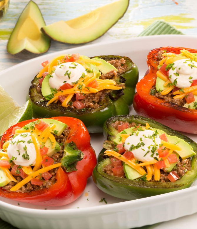 Taco Stuffed Bell Peppers