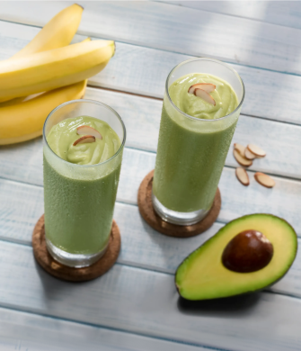 Banana and Avocado Smoothie