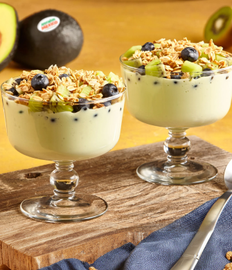 Greek Yogurt Parfait with Avocado