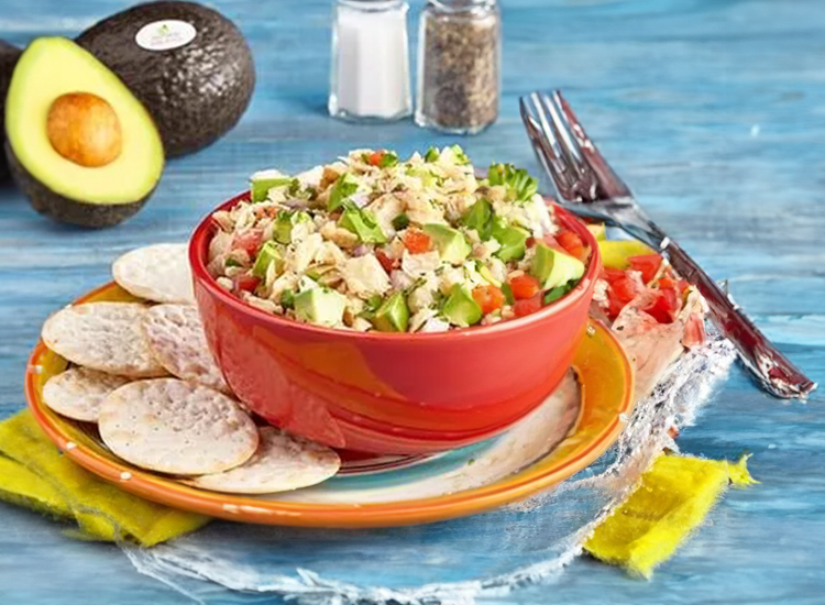 Cod Salad with Avocado