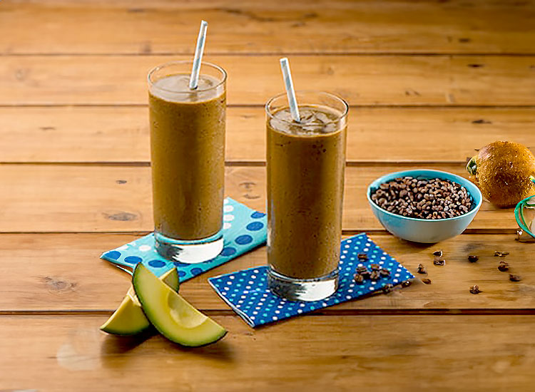 Batido de Aguacate y Café, Estilo de Indonesia