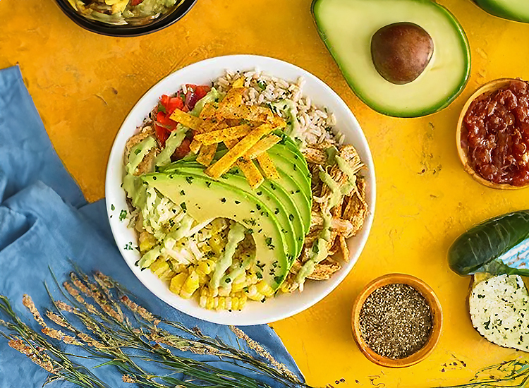 Avocado Southwest Chicken Bowl