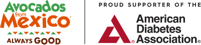 Logo Avocados from Mexico and Americana Diabetes Association