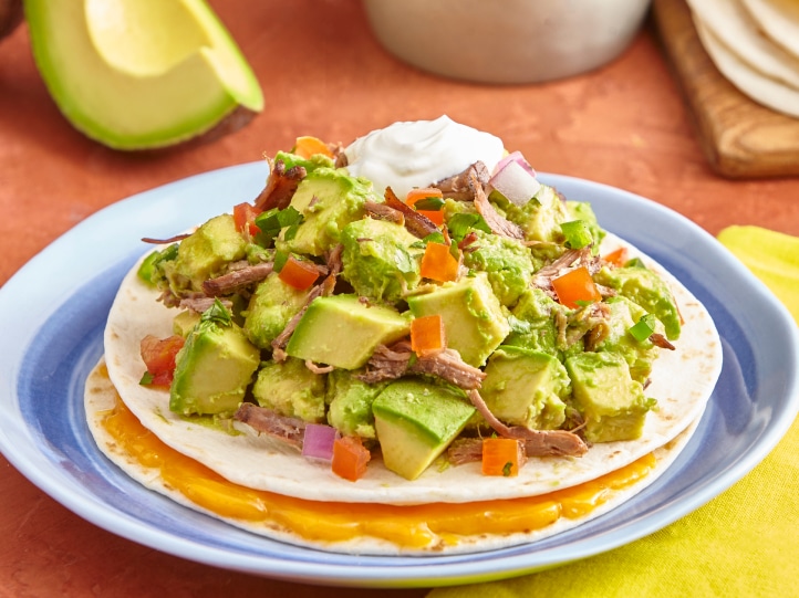 Brisket Quesadilla Guacamole