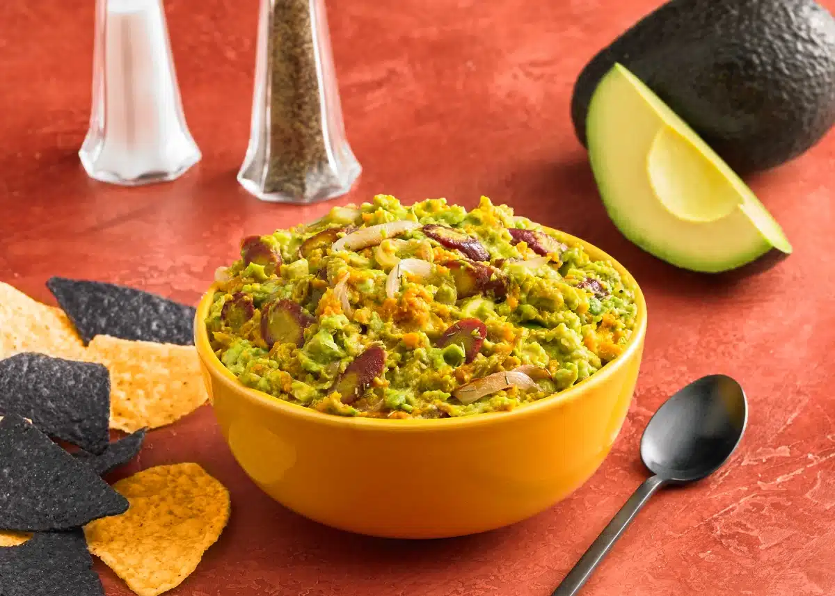 Halloween Guacamole Dip