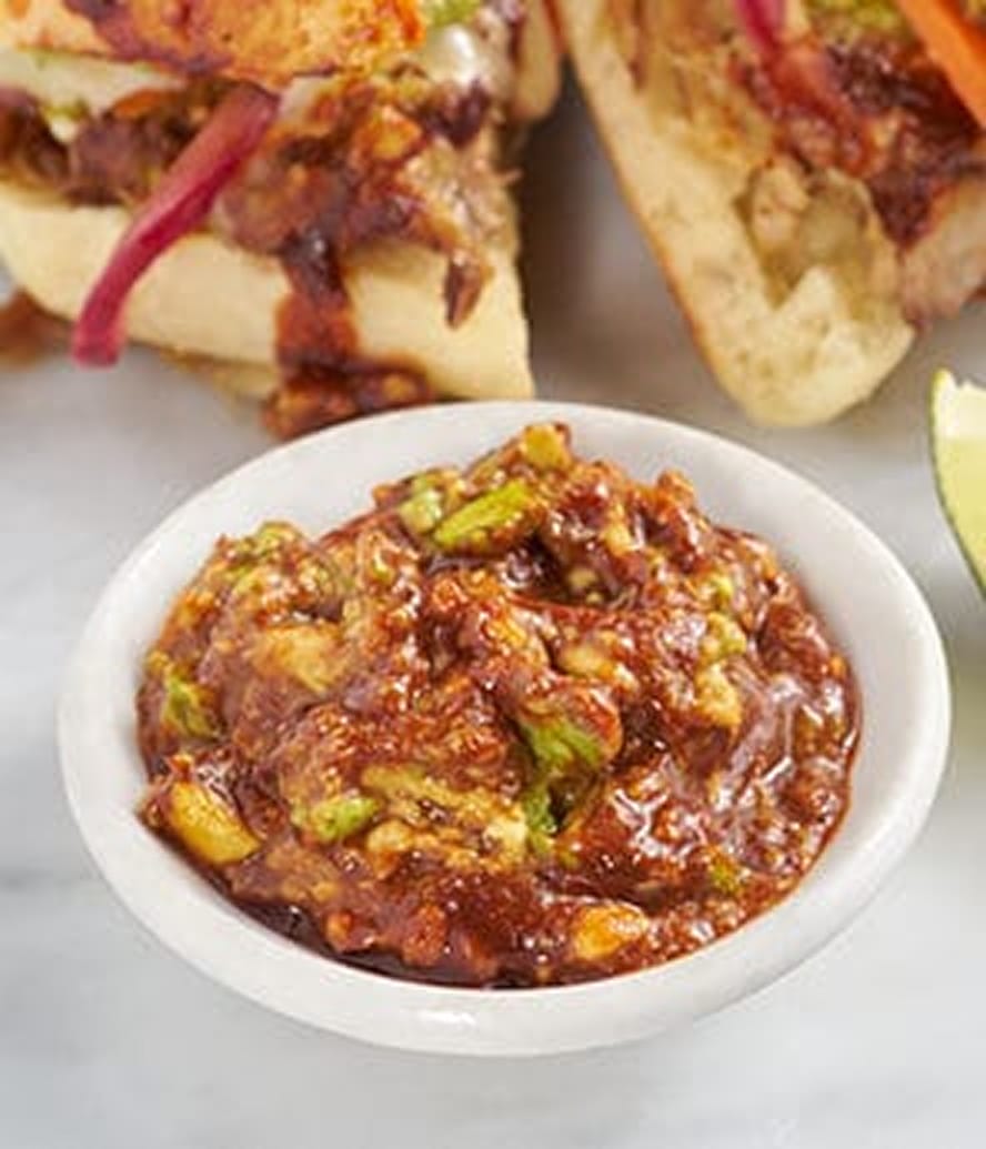 Homemade Avocado Ancho BBQ Sauce