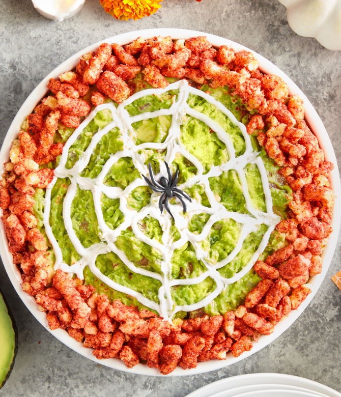 Halloween Guacamole Dip