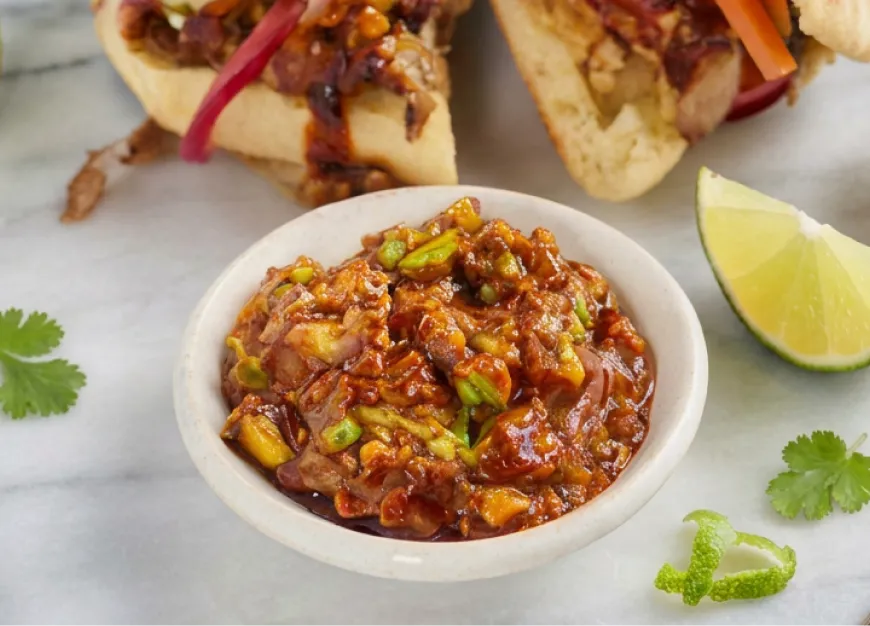 Homemade Avocado Ancho BBQ Sauce