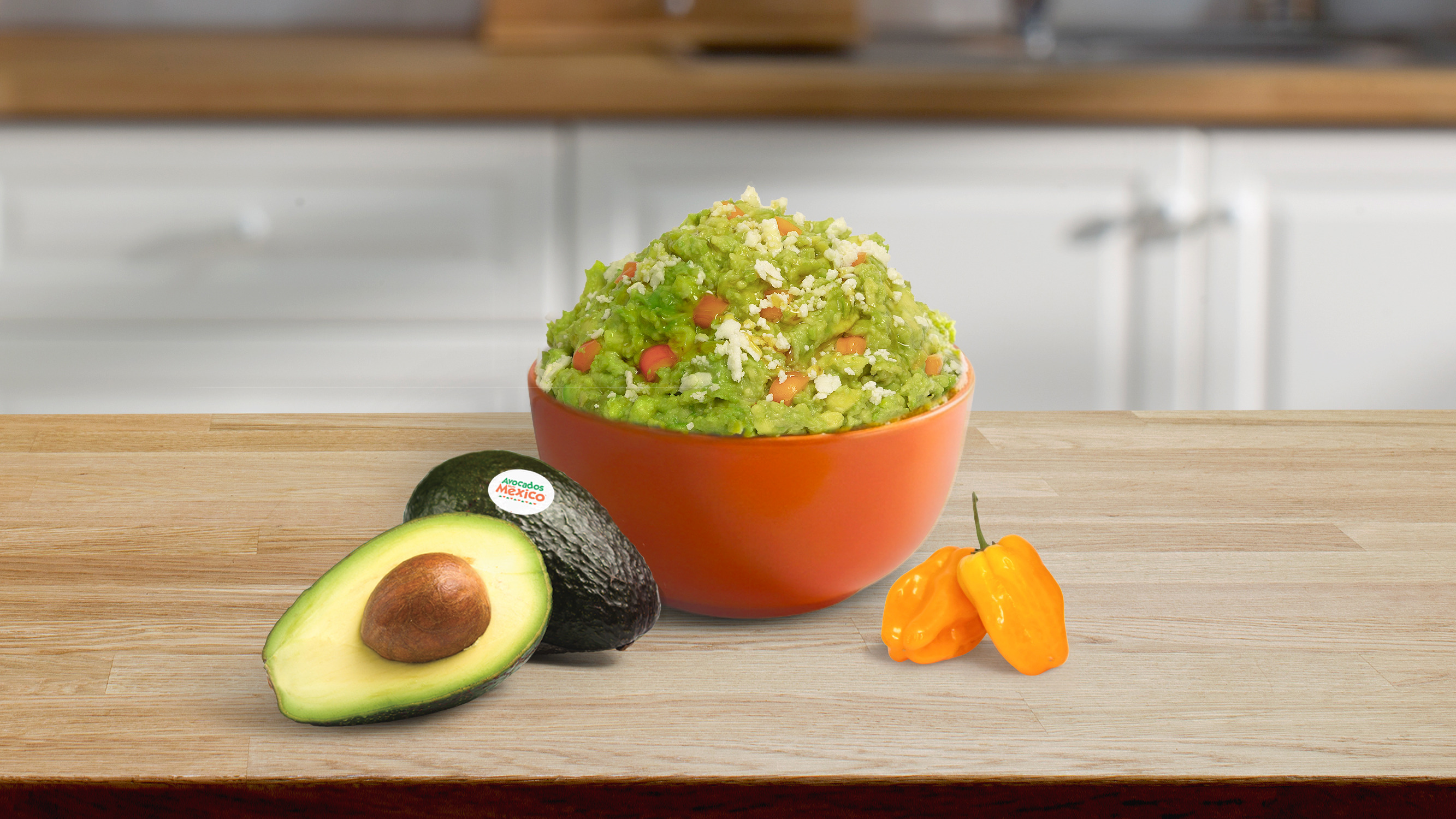 HOT HONEY GUACAMOLE