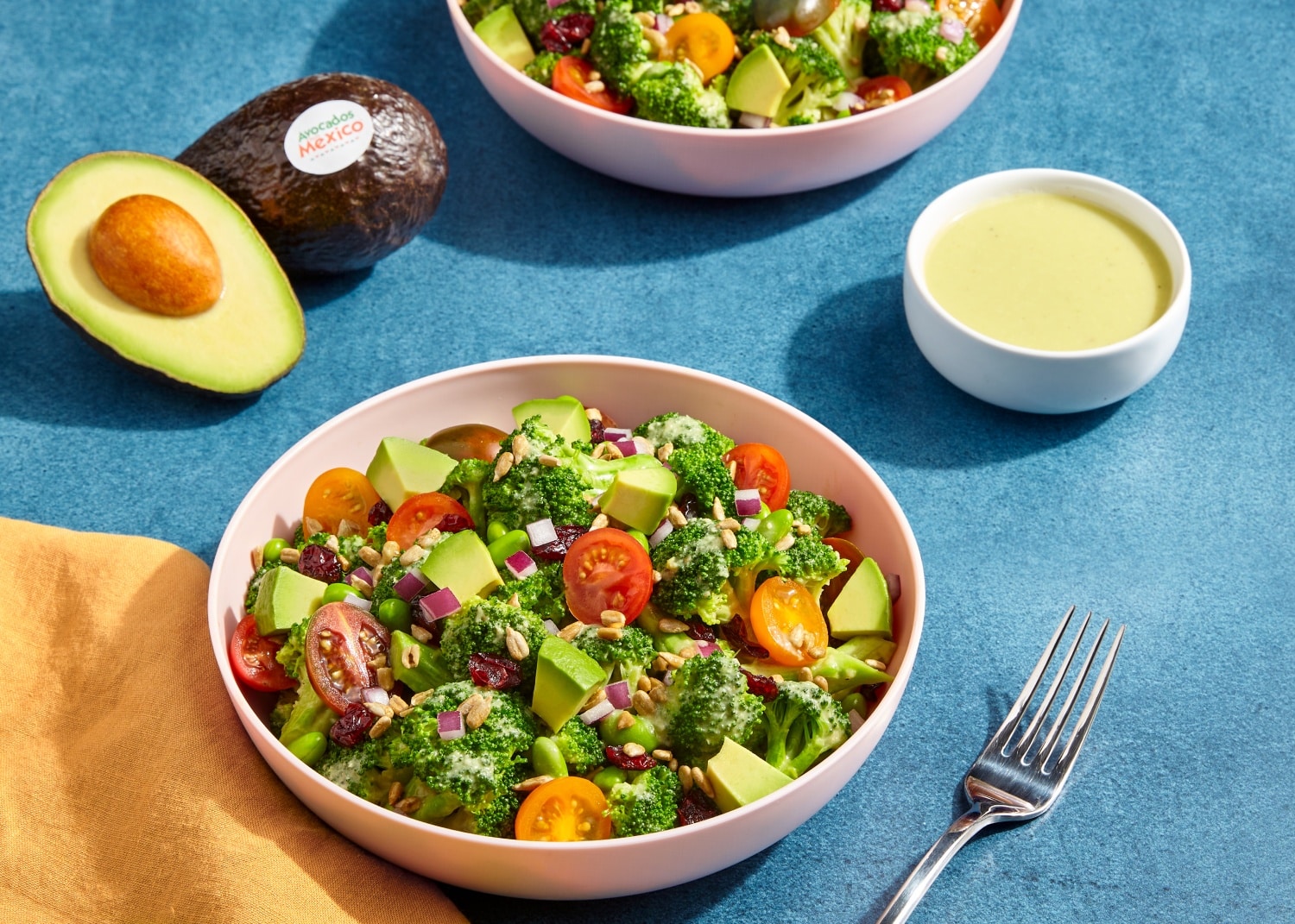 Plant-Based Avocado Broccoli Salad
