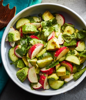 Ensalada de Aguacate y Rábano